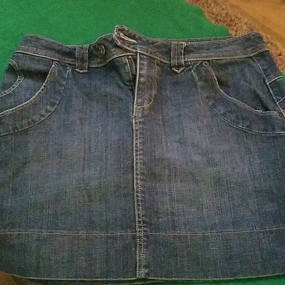 Jean skirt
